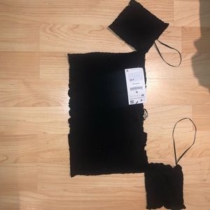 Off The Shoulder Crop Top